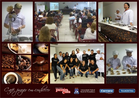 O Café foi tema de palestras e oficinas na Ferreira Costa‏